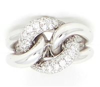 Anello Lorenza Gioielli Donna in Oro Diamante 452358-13 - 452358-13